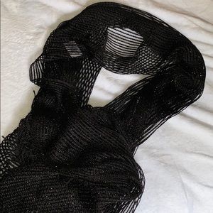 Black Sparkle Scarf